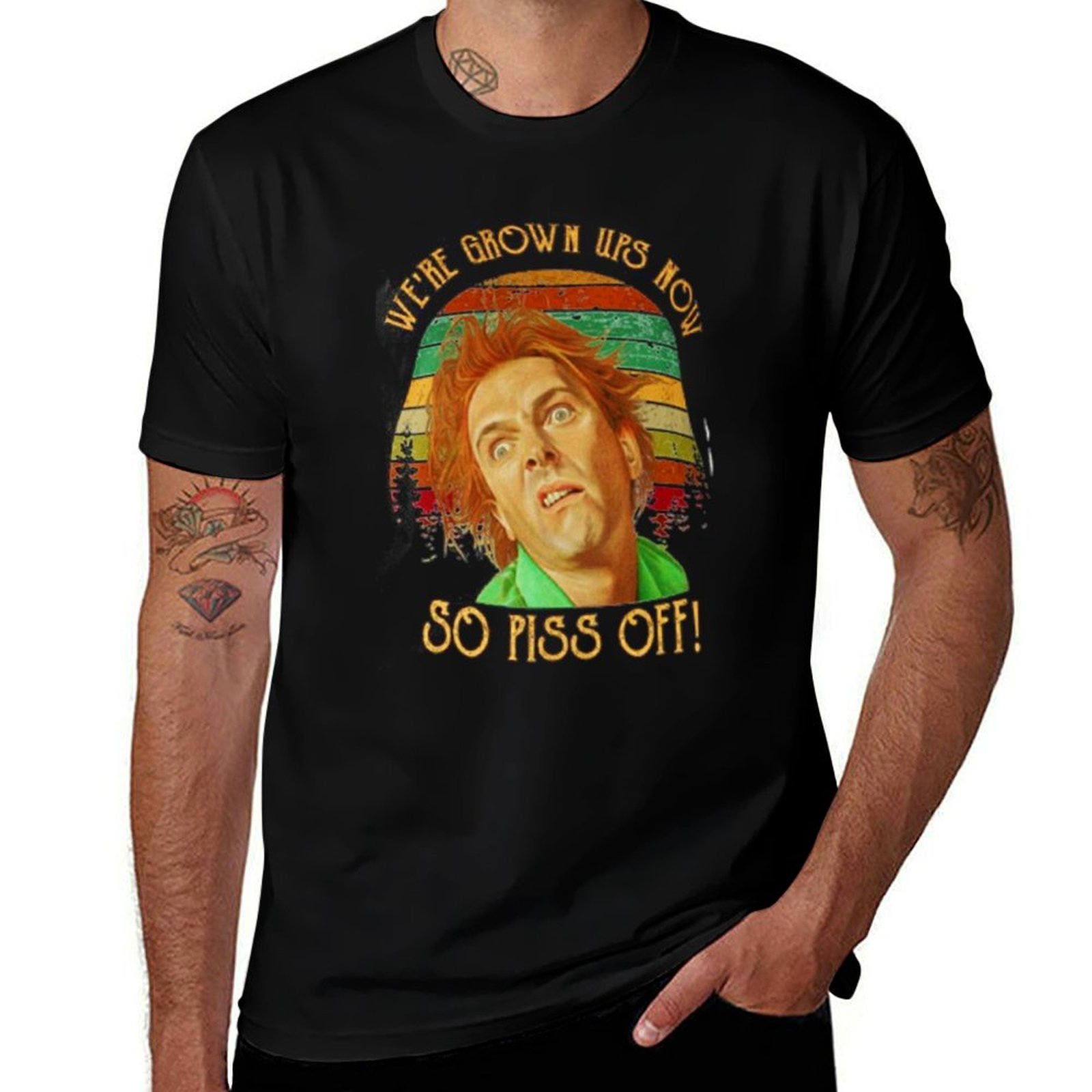 Men'S Fashion Now - เราเป็นผู้ใหญ่แล้ว ดังนั้นเราต้องเสียดายเสื้อยืดแฟชั่นลายกราฟิกสำหรับผู้ชาย