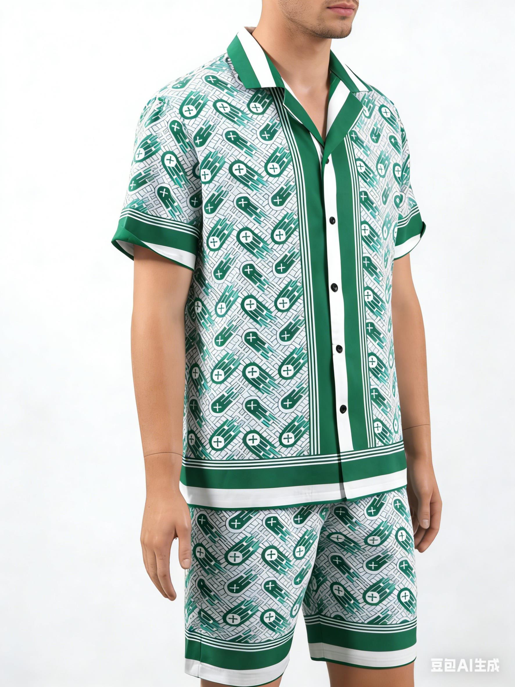 Mens Fashion Casual 2026 - 2026 เสื้อเชิ้ตแขนสั้นแฟชั่นประจำวันสำหรับบุรุษ,เสื้อเชิ้ตแขนสั้นฤดูร้อนและกางเกงขาสั้นชายหาด,Y2K ชุดลำลองแนวสตรีทสำหรับบุรุษ