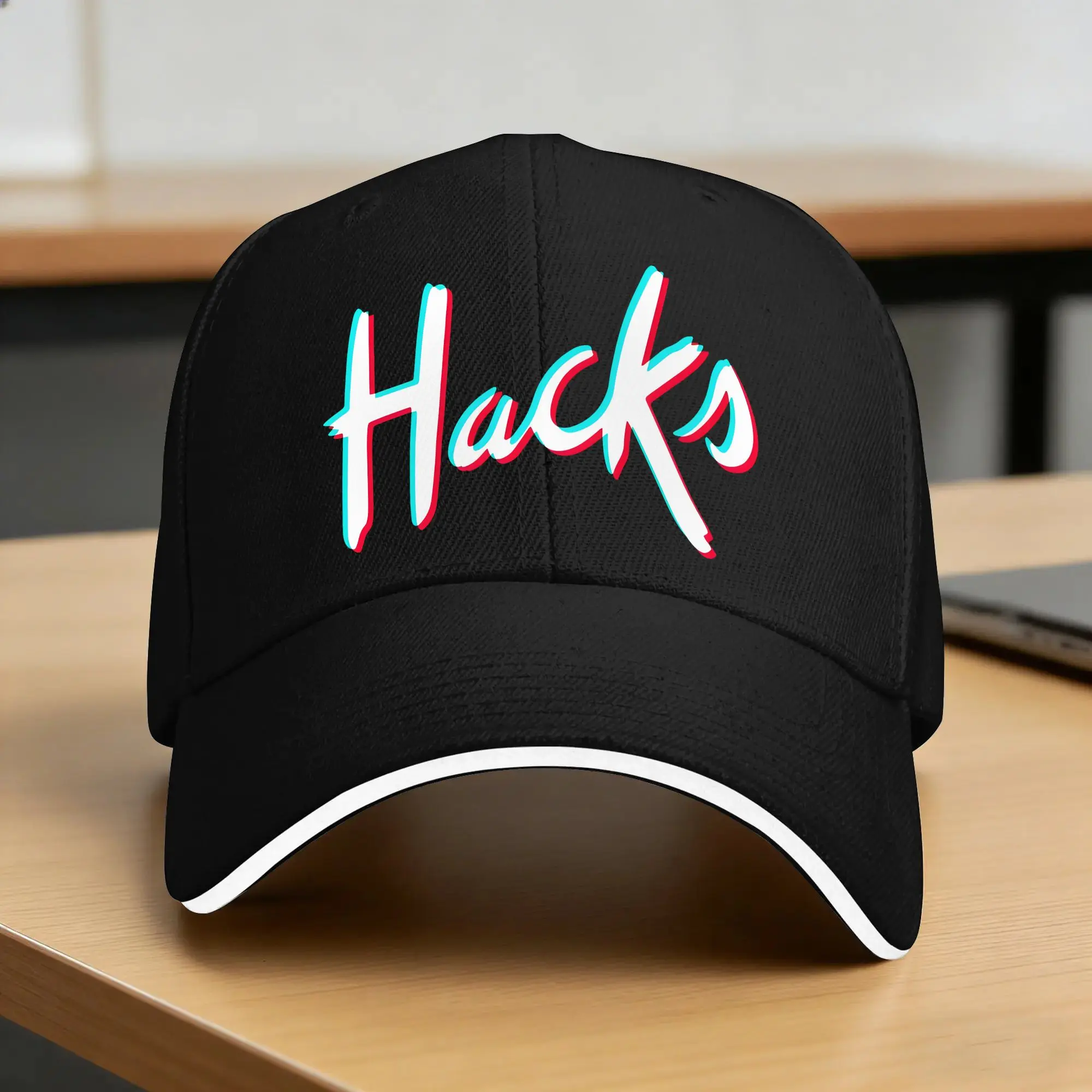 Mens Fashion Hacks - โลโก้แฮ็คส์ใหม่หมวกเบสบอลซันเบสบอลแฟชั่นฤดูร้อนหมวกคนขับรถบรรทุกสำหรับผู้ชายหมวกสแน็ปแบ็คสำหรับเล่นกีฬากลางแจ้ง