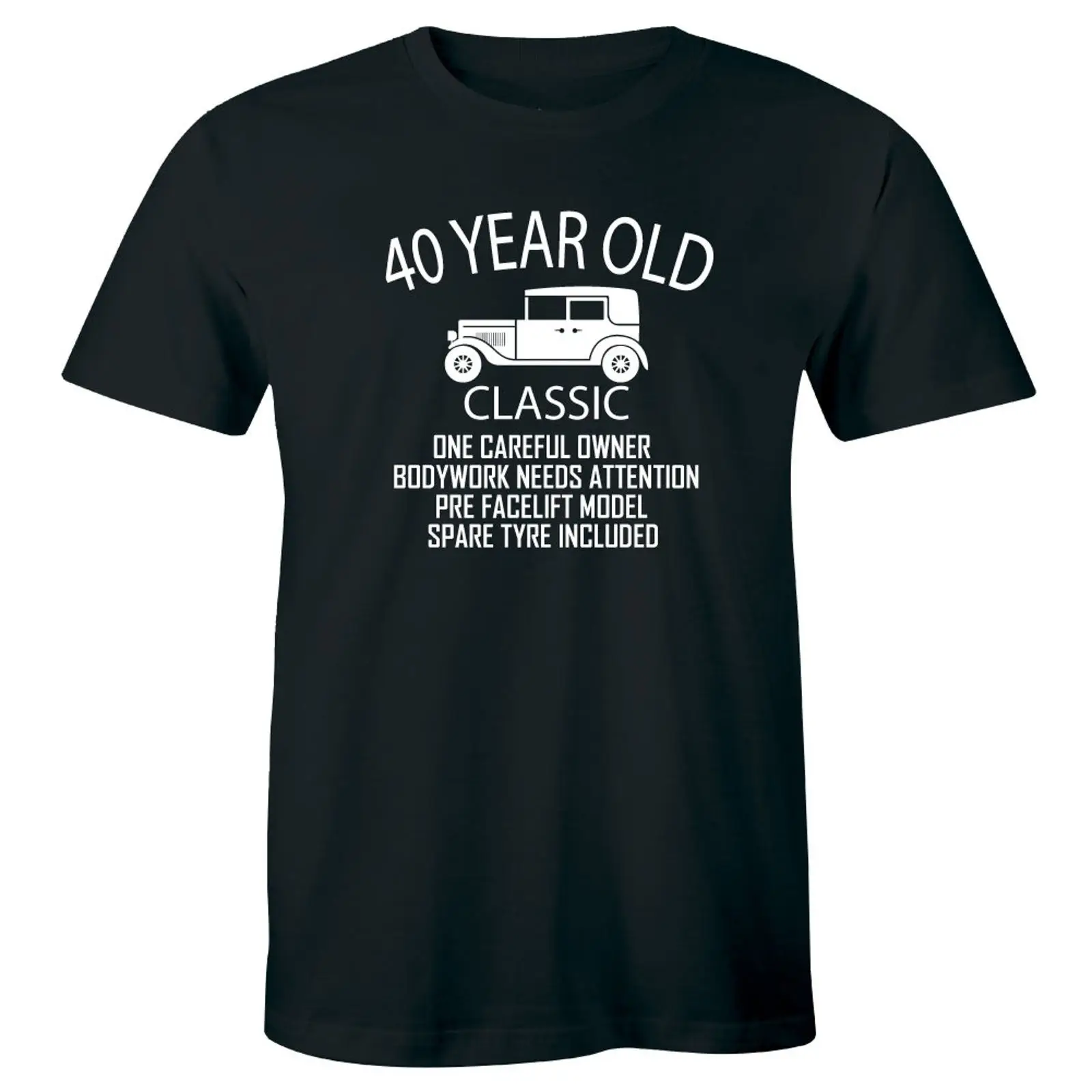 Mens Fashion In 40S - เสื้อยืดวินเทจคลาสสิคสำหรับวันเกิดครบรอบ 40 ปี ปี 1978 สำหรับผู้ชาย