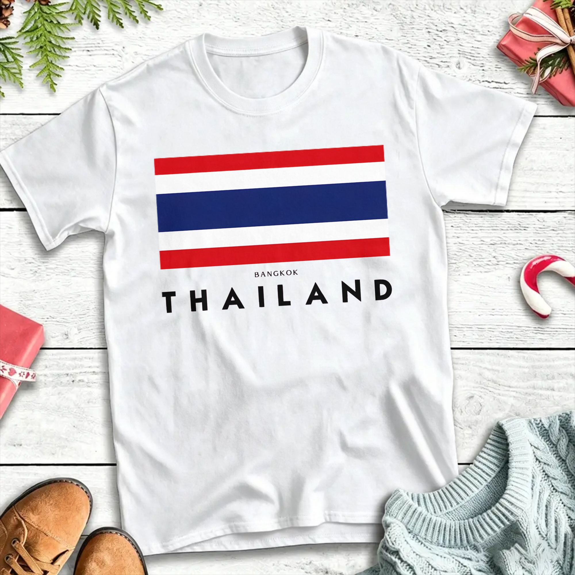 Mens Fashion Bangkok - เสื้อยืดสตรีทแวร์ฤดูร้อนกรุงเทพฯประเทศไทยแฟชั่นเสื้อยืดผ้าฝ้ายแท้เสื้อยืดสำหรับชาย Y2K เสื้อแขนสั้นพื้นฐาน