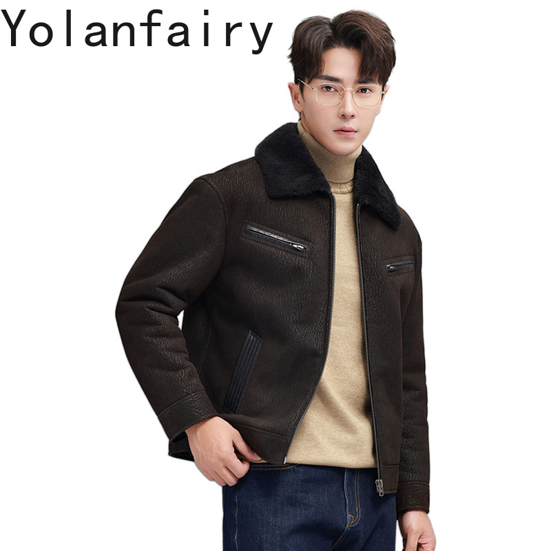 YOLANFAIRY Vintage แฟชั่นเสื้อ - Men'S Fashion Zipper Jacket บทวิจารณ์และราคา