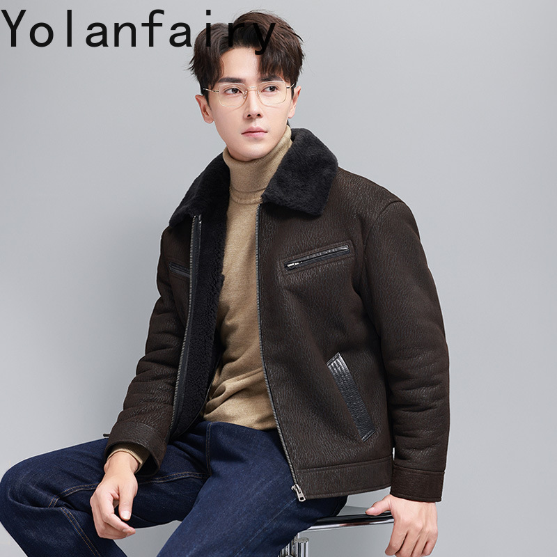 YOLANFAIRY Vintage แฟชั่นเสื้อ - Men'S Fashion Zipper Jacket บทวิจารณ์และราคา