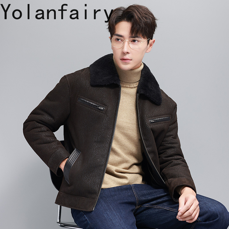 YOLANFAIRY Vintage แฟชั่นเสื้อ - Men'S Fashion Zipper Jacket บทวิจารณ์และราคา