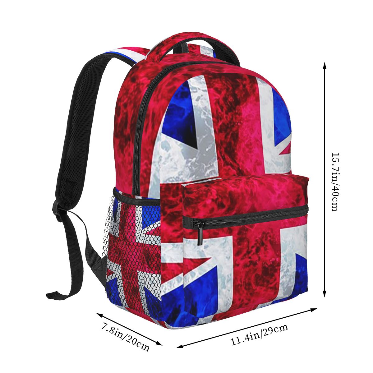 กระเป๋าเป้สะพายหลังลายธงชาติอั - Men'S Fashion Uk บทวิจารณ์และราคา