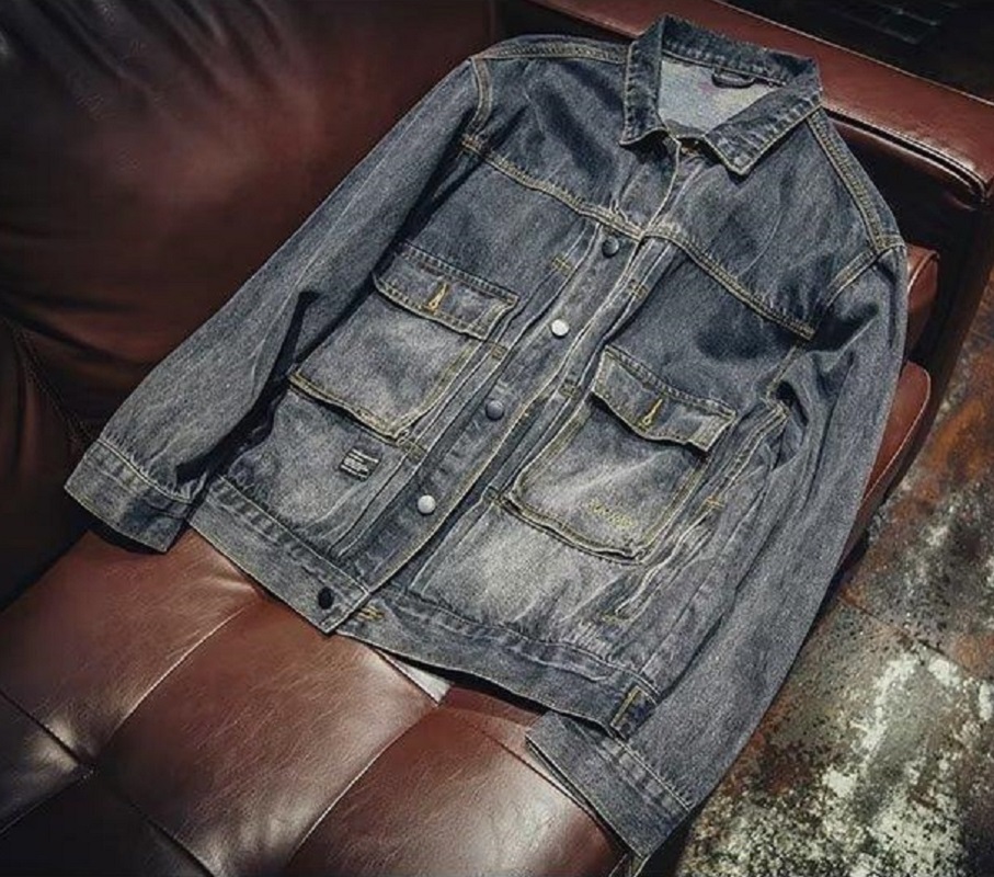 เสื้อแจ็กเก็ตยีนส์ของผู้ชายเสื - Mens Fashion Denim Jacket บทวิจารณ์และราคา
