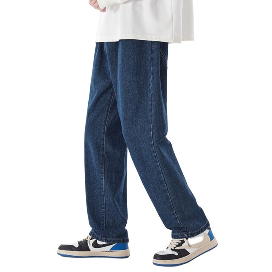 กางเกงยีนส์ผู้ชายสไตล์เกาหลีให - Men'S Fashion Grey Jeans บทวิจารณ์และราคา