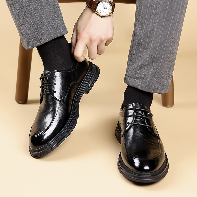 รองเท้าหนังอ็อกซ์ฟอร์ดสไตล์ลำล - Oxford Shoes Brogue บทวิจารณ์และราคา