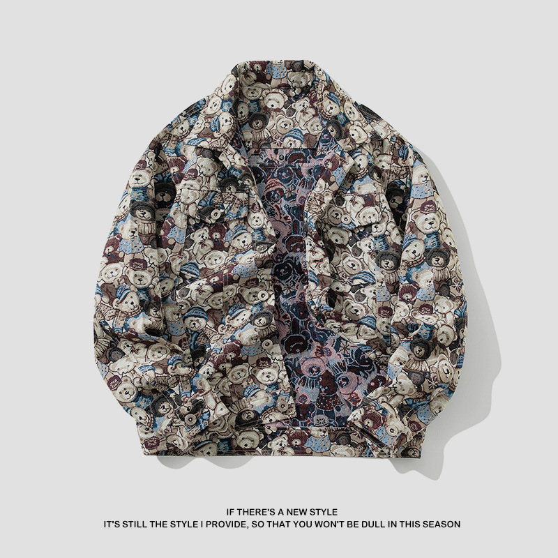 เสื้อแจ็คเก็ตยีนส์ปักลายสไตล์ฮ - Mens Fashion Denim Jacket บทวิจารณ์และราคา