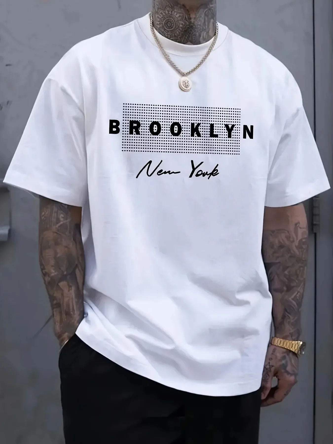 เสื้อยืดพิมพ์ลายตัวอักษรนิวยอร - York Men'S Fashion บทวิจารณ์และราคา