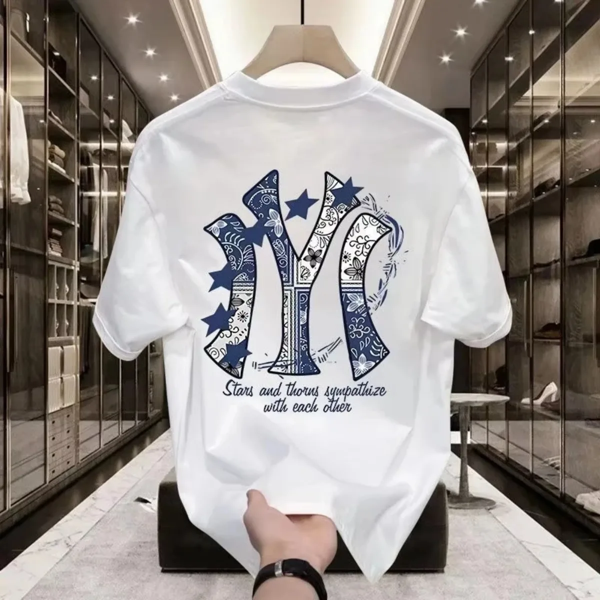 เสื้อยืดผู้ชายพิมพ์ลายแขนสั้น  - Men'S Fashion Nova บทวิจารณ์และราคา