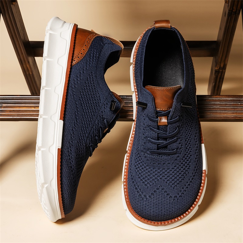 รองเท้าผู้ชายหัวกว้างแบบสวม ระ - Oxford Shoes Brogue บทวิจารณ์และราคา