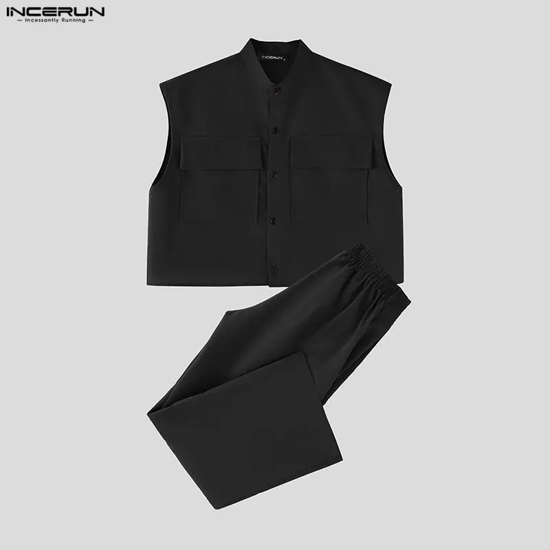 INCERUN ชุดเซ็ตผู้ชาย เสื้อครอ - Mens Fashion Casual 2026 บทวิจารณ์และราคา