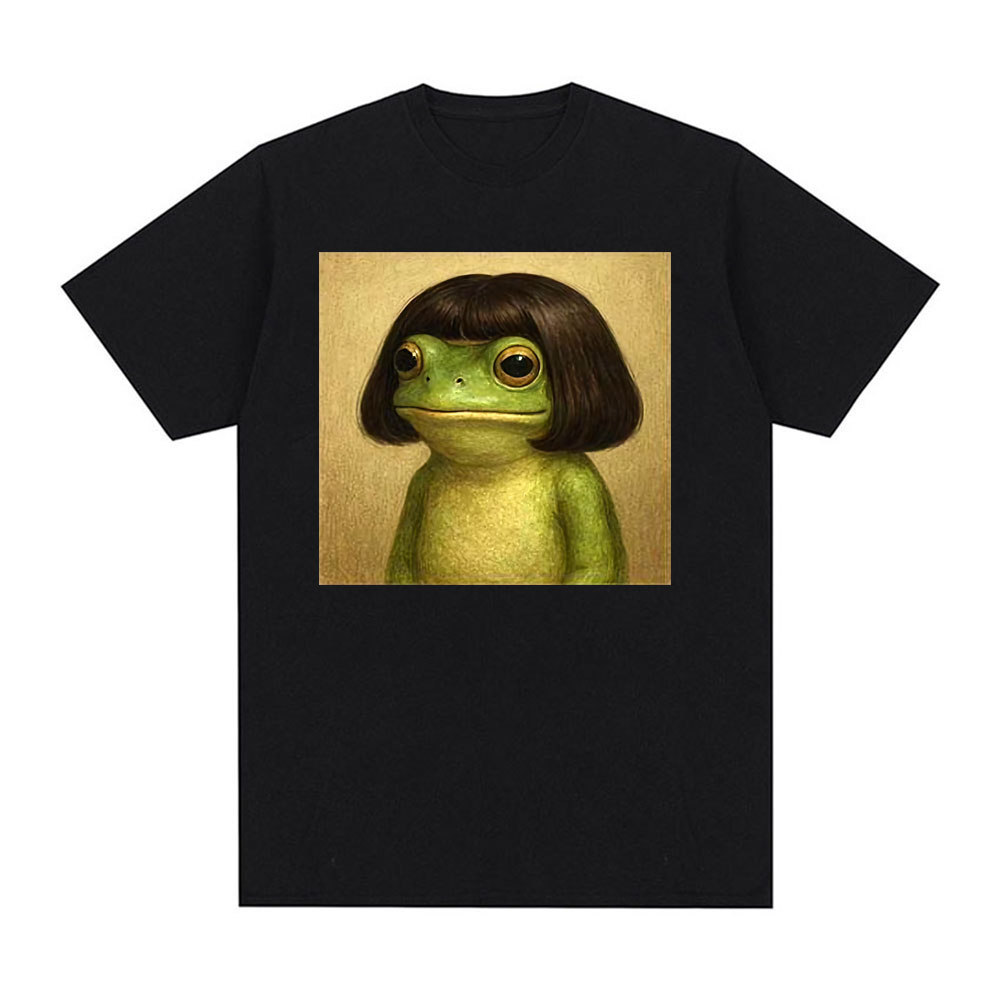 เสื้อยืดลายหน้ากบตลกพร้อมลายตั - Mens Fashion In The 90S บทวิจารณ์และราคา
