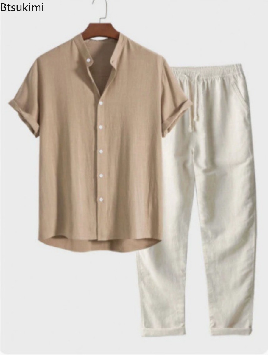 ชุดเซ็ตชายหาดสองชิ้นแฟชั่นผู้ช - Mens Fashion Casual 2026 บทวิจารณ์และราคา