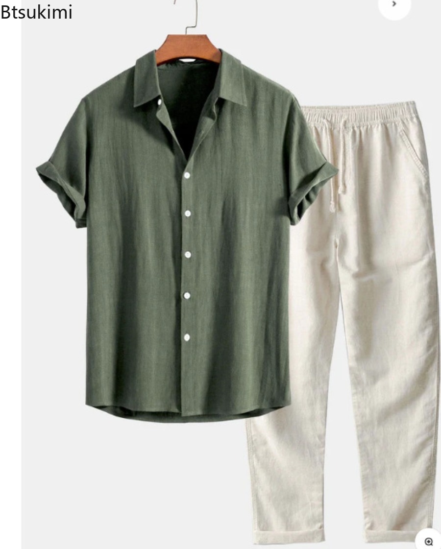 ชุดเซ็ตชายหาดสองชิ้นแฟชั่นผู้ช - Mens Fashion Casual 2026 บทวิจารณ์และราคา
