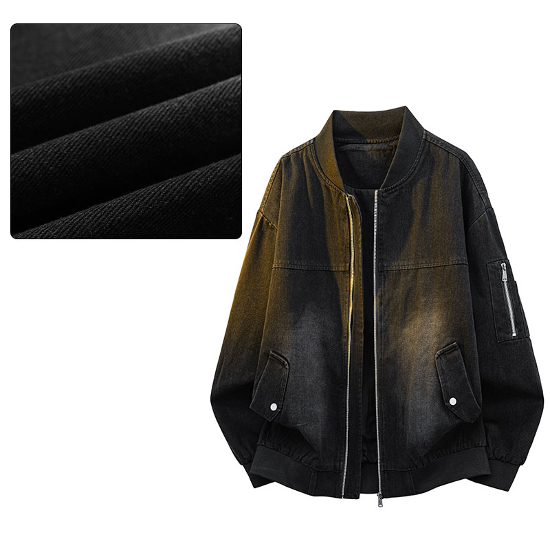 เสื้อแจ็คเก็ตสปอร์ตสไตล์ลำลองส - Mens Fashion Denim Jacket บทวิจารณ์และราคา