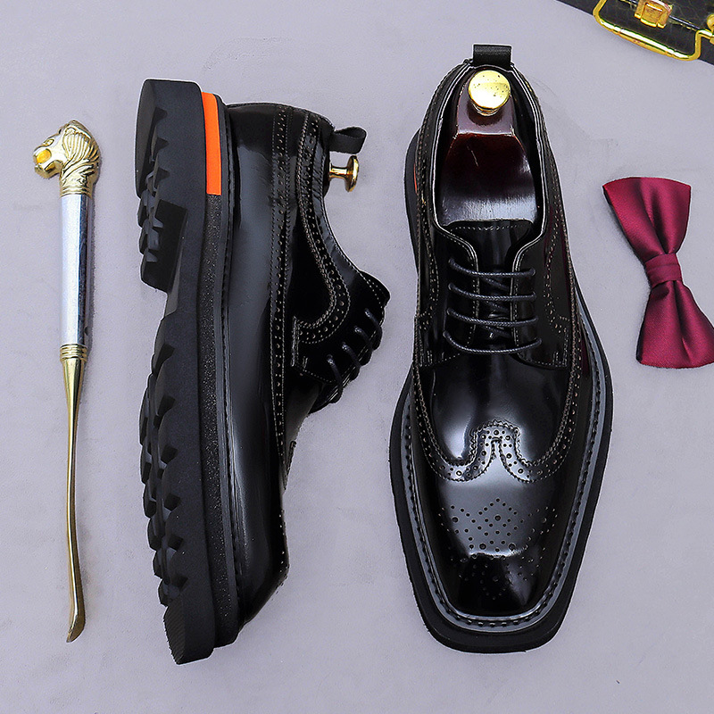 รองเท้าอ็อกซ์ฟอร์ดแบบมีเชือกผู - Oxford Shoes Brogue บทวิจารณ์และราคา
