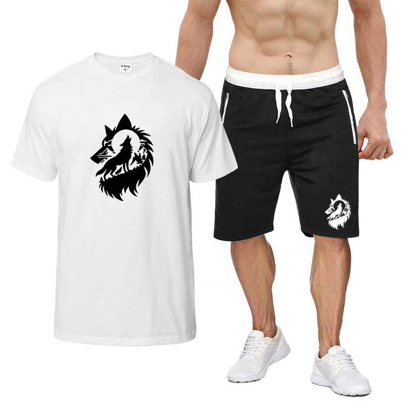 ชุดเสื้อยืดและกางเกงแฟชั่นใหม่ - Men'S Fashion Logo บทวิจารณ์และราคา