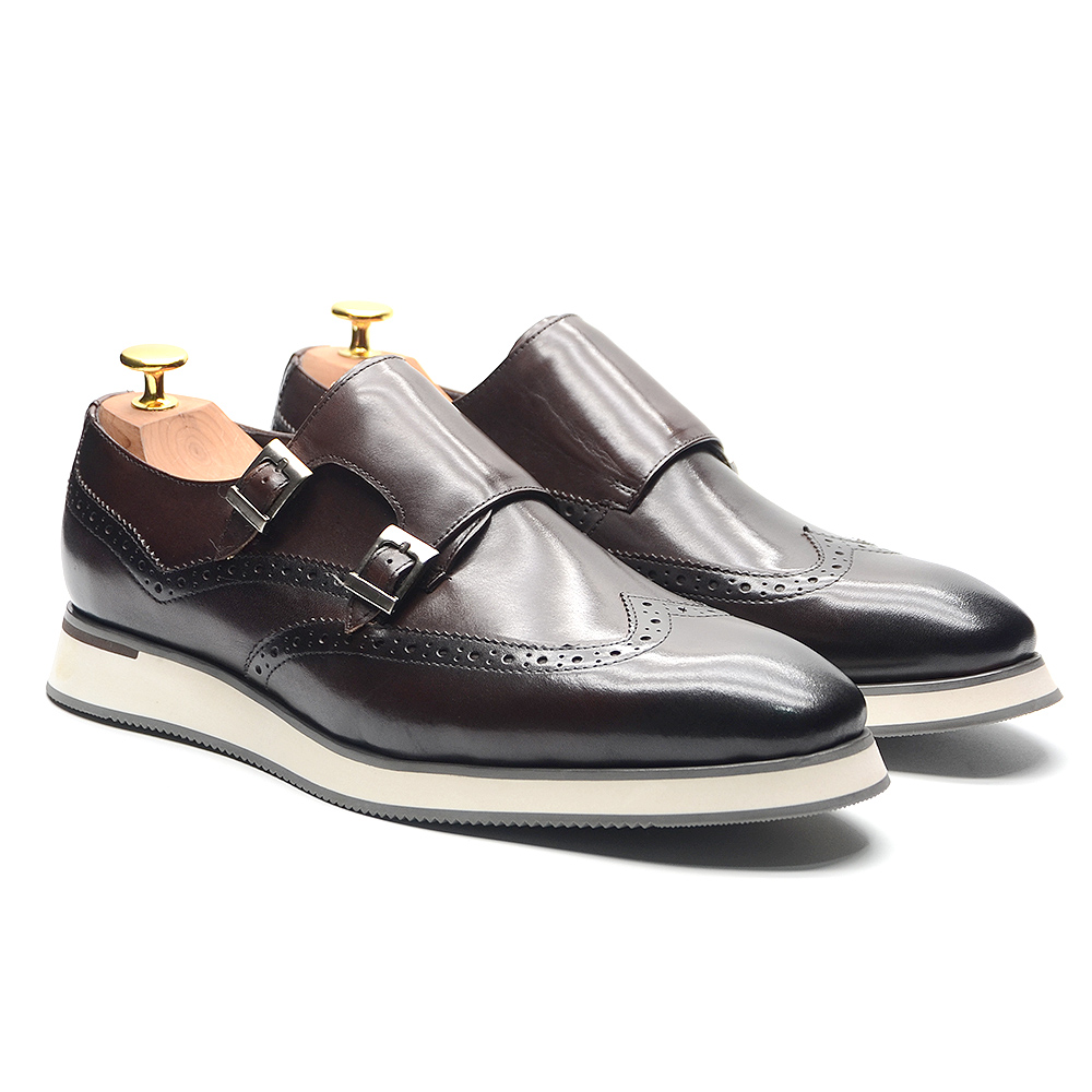 รองเท้าผู้ชายสไตล์ยุโรปสุดหรู  - Oxford Shoes Brogue บทวิจารณ์และราคา