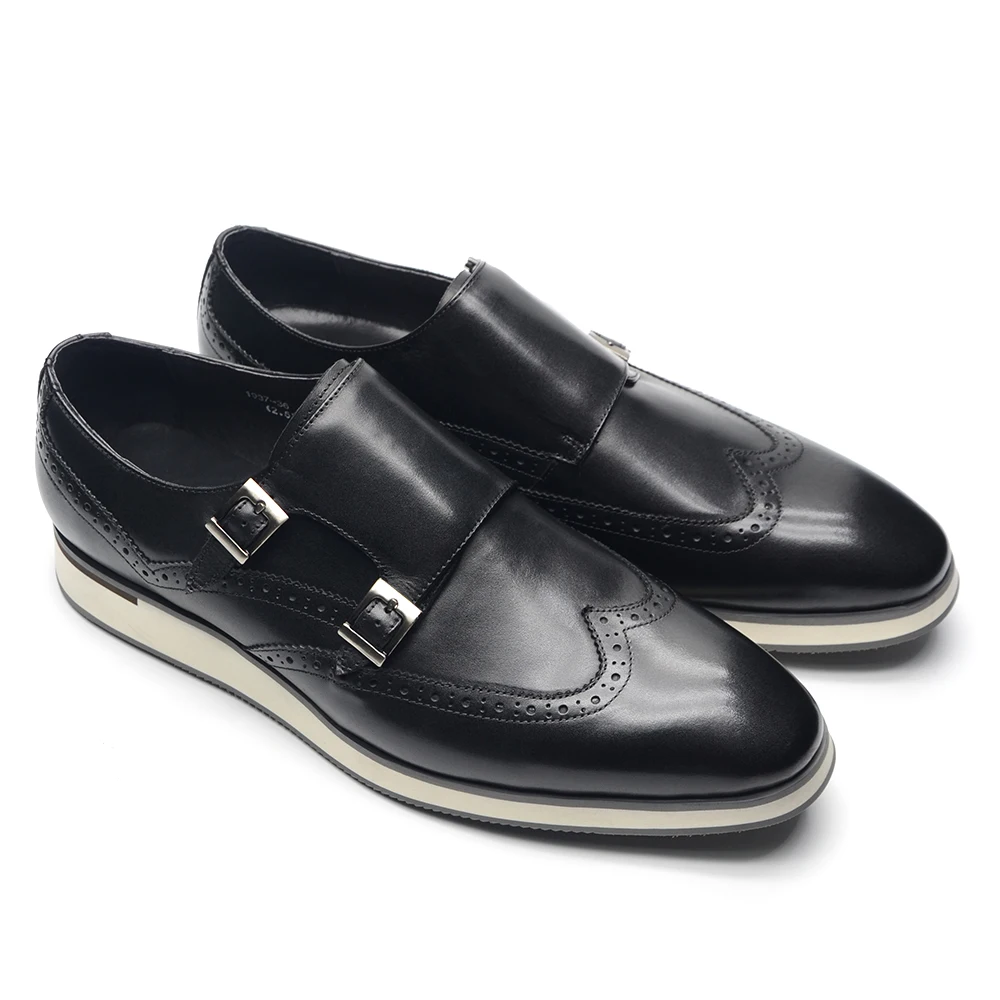 รองเท้าผู้ชายสไตล์ยุโรปสุดหรู  - Oxford Shoes Brogue บทวิจารณ์และราคา