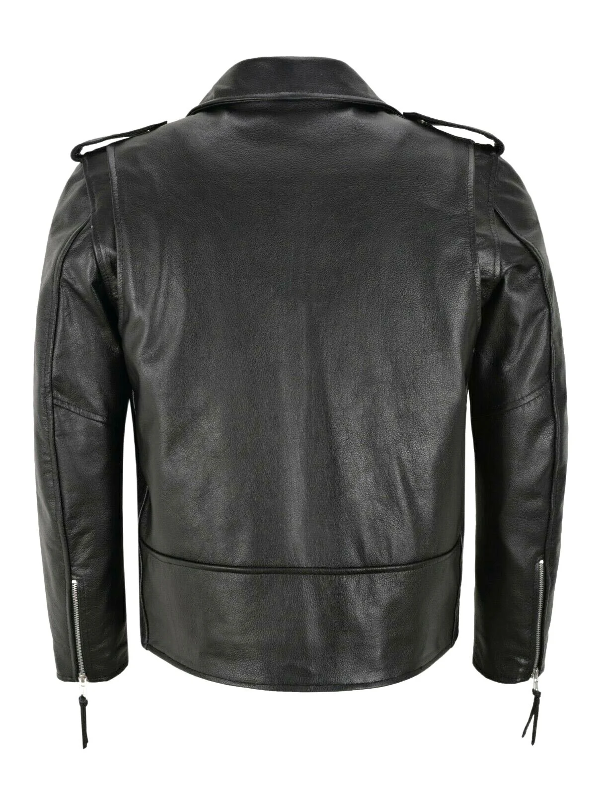 เสื้อแจ็คเก็ตหนังแฟชั่นผู้ชาย  - Men'S Fashion Zipper Jacket บทวิจารณ์และราคา