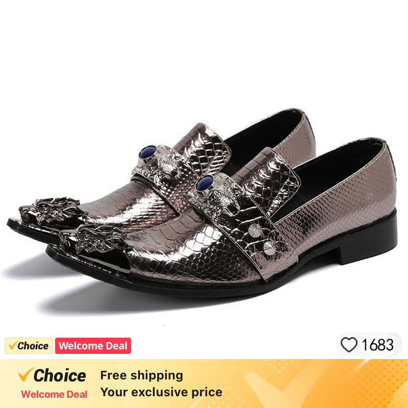 รองเท้าผู้ชายอิตาเลี่ยนสไตล์ชี - Oxford Shoes Brogue บทวิจารณ์และราคา