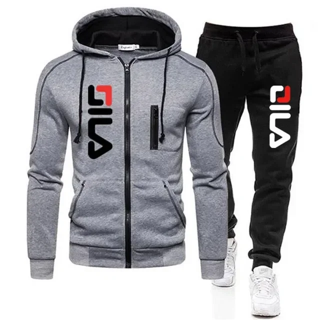 ชุดเสื้อแจ็คเก็ตมีฮู้ดสำหรับผู - Men'S Fashion Zipper Jacket บทวิจารณ์และราคา