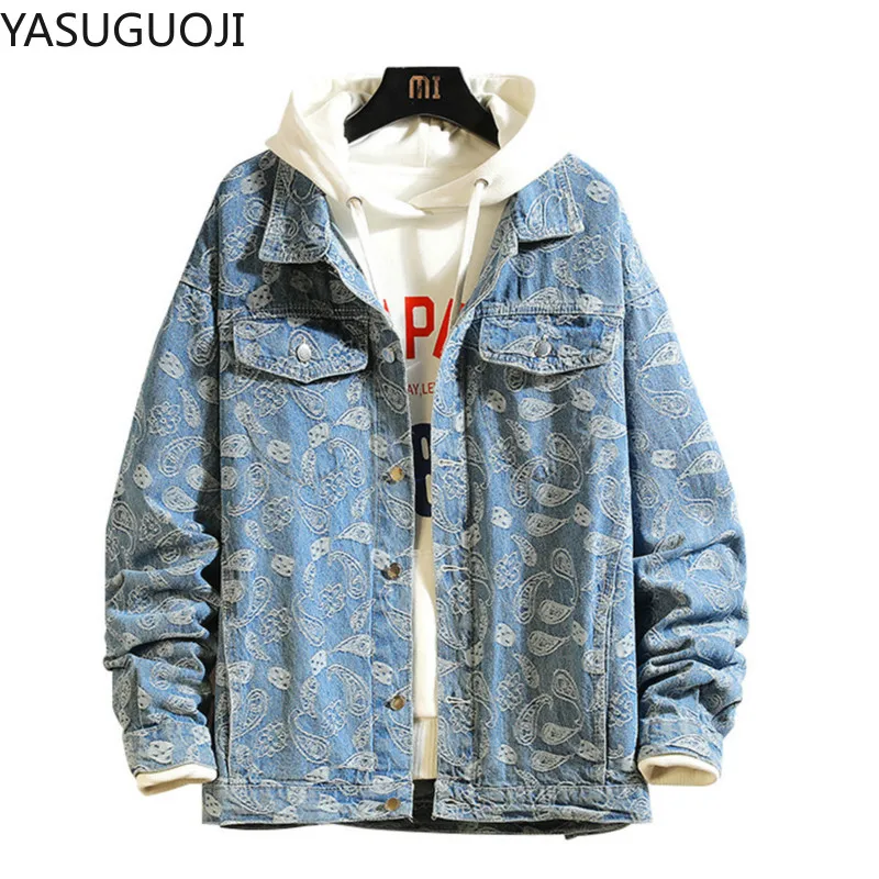 ใหม่ 2025 ฤดูใบไม้ผลิญี่ปุ่น V - Mens Fashion Denim Jacket บทวิจารณ์และราคา