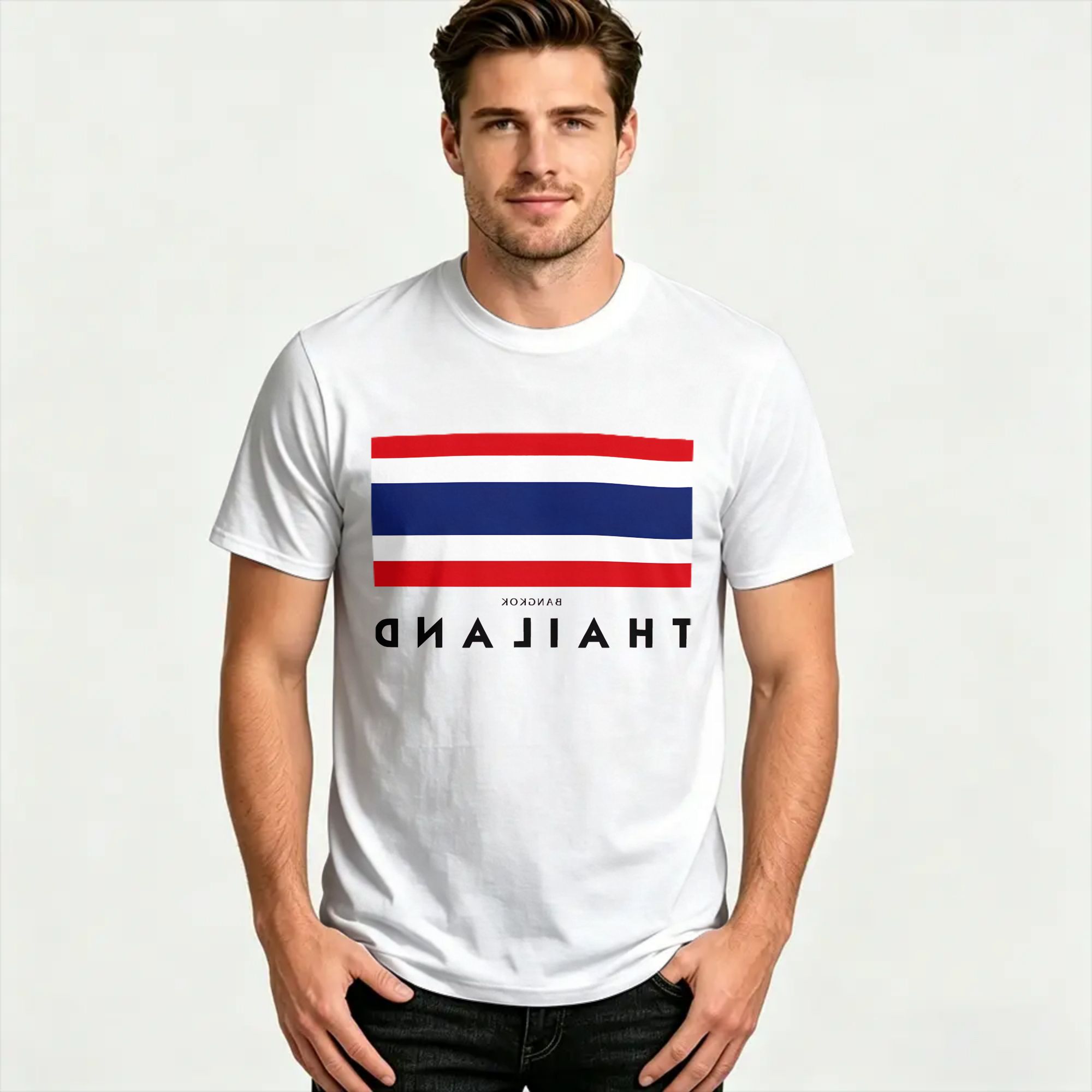 เสื้อยืดสตรีทแวร์ฤดูร้อนกรุงเท - Mens Fashion Bangkok บทวิจารณ์และราคา