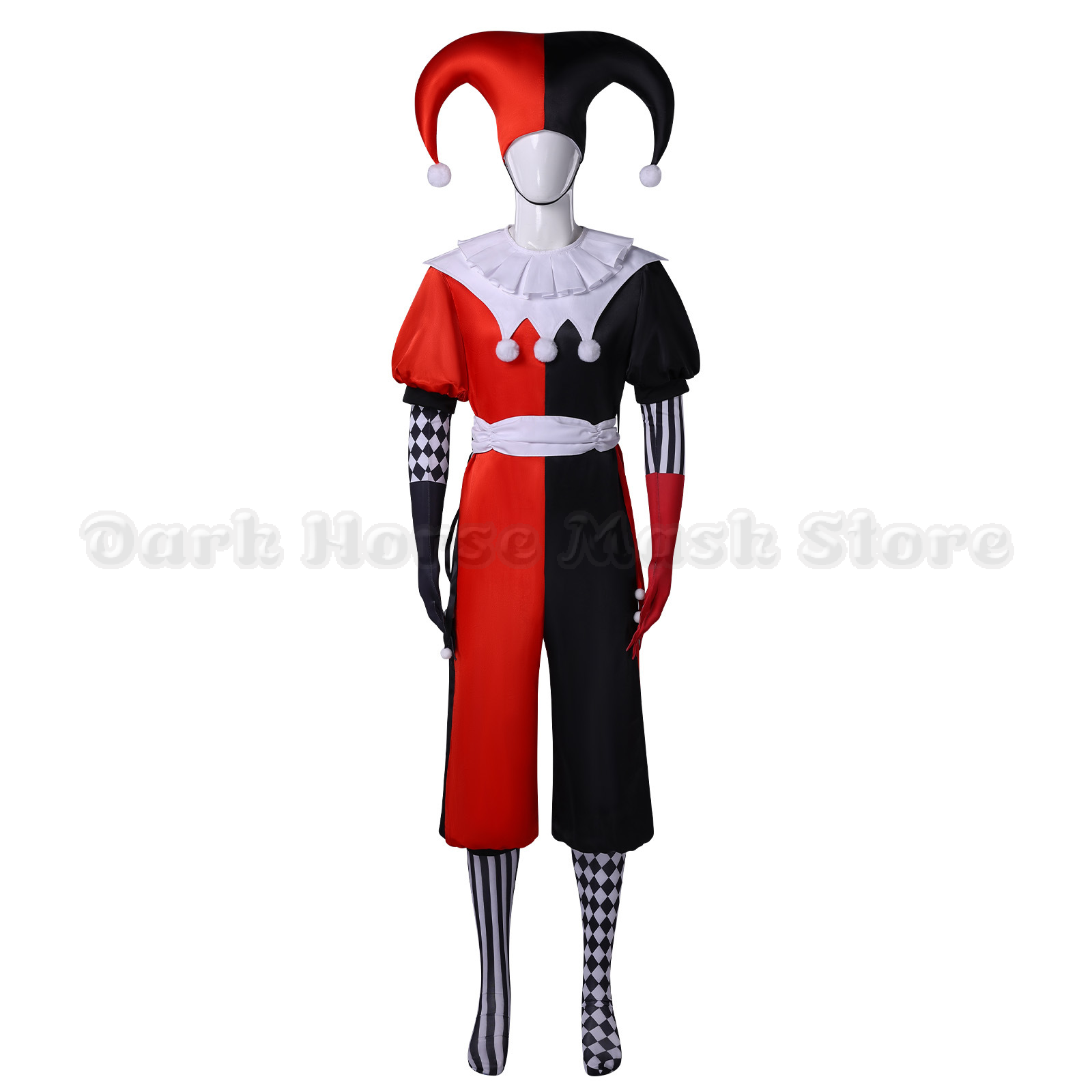 ชุดคอสเพลย์โจ๊กเกอร์และควีน ชุ - Mens Fashion Jumpsuit บทวิจารณ์และราคา