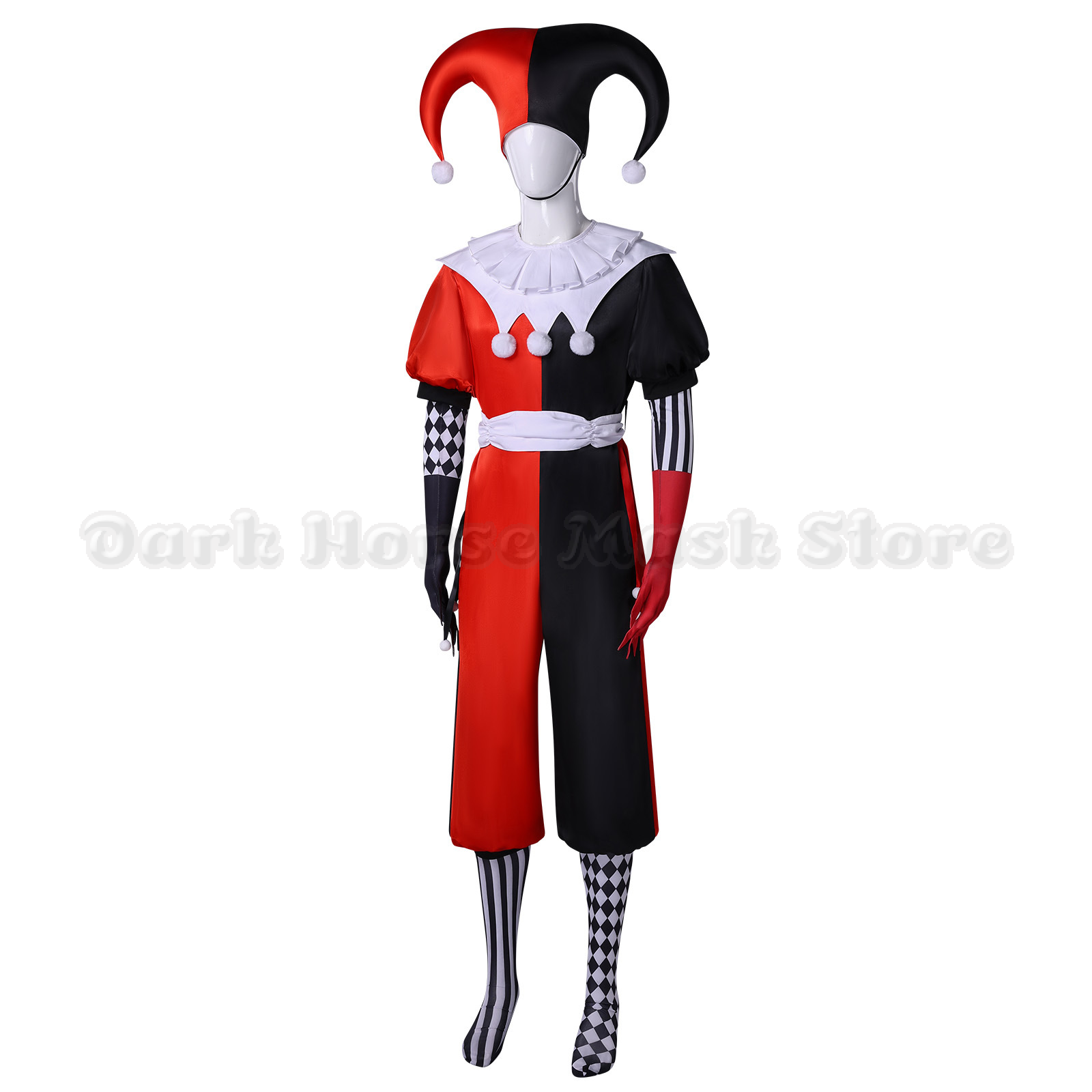ชุดคอสเพลย์โจ๊กเกอร์และควีน ชุ - Mens Fashion Jumpsuit บทวิจารณ์และราคา