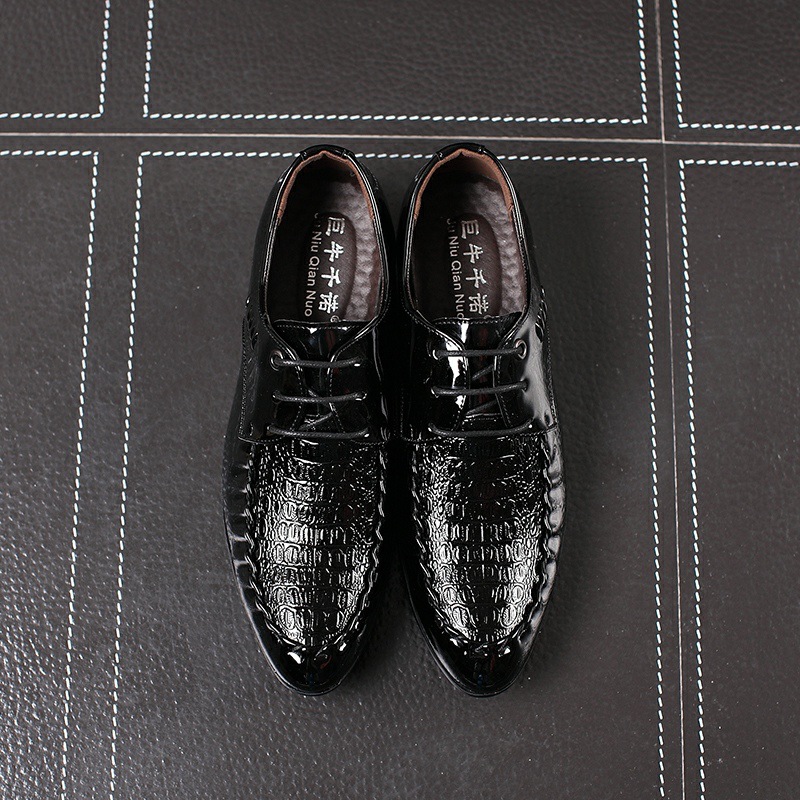 ผู้ชายรองเท้าหนัง LACE-Up งานแ - Oxford Shoes Brogue บทวิจารณ์และราคา