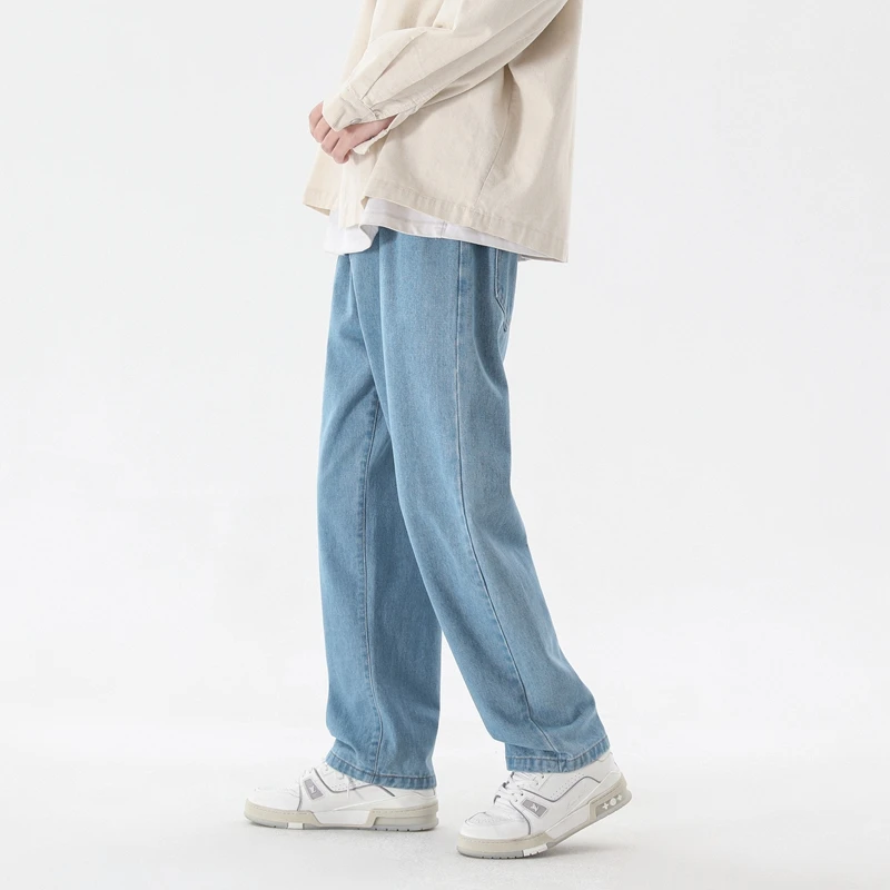 กางเกงยีนส์ยาวถึงข้อเท้าของผู้ - Men'S Fashion Grey Jeans บทวิจารณ์และราคา